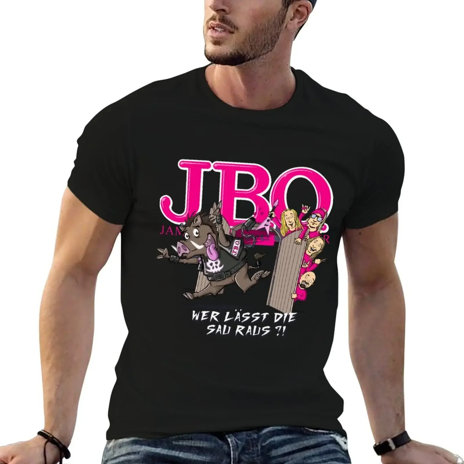 J.B.O Bands Art Funny T-Shirt new edition rapper graphic tees vintage graphic tee anime tshirt mens clothes