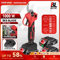 ONEVAN 1400W saldatrice per tubi Display digitale saldatrice per plastica ricaricabile a caldo per batteria Makita 18v