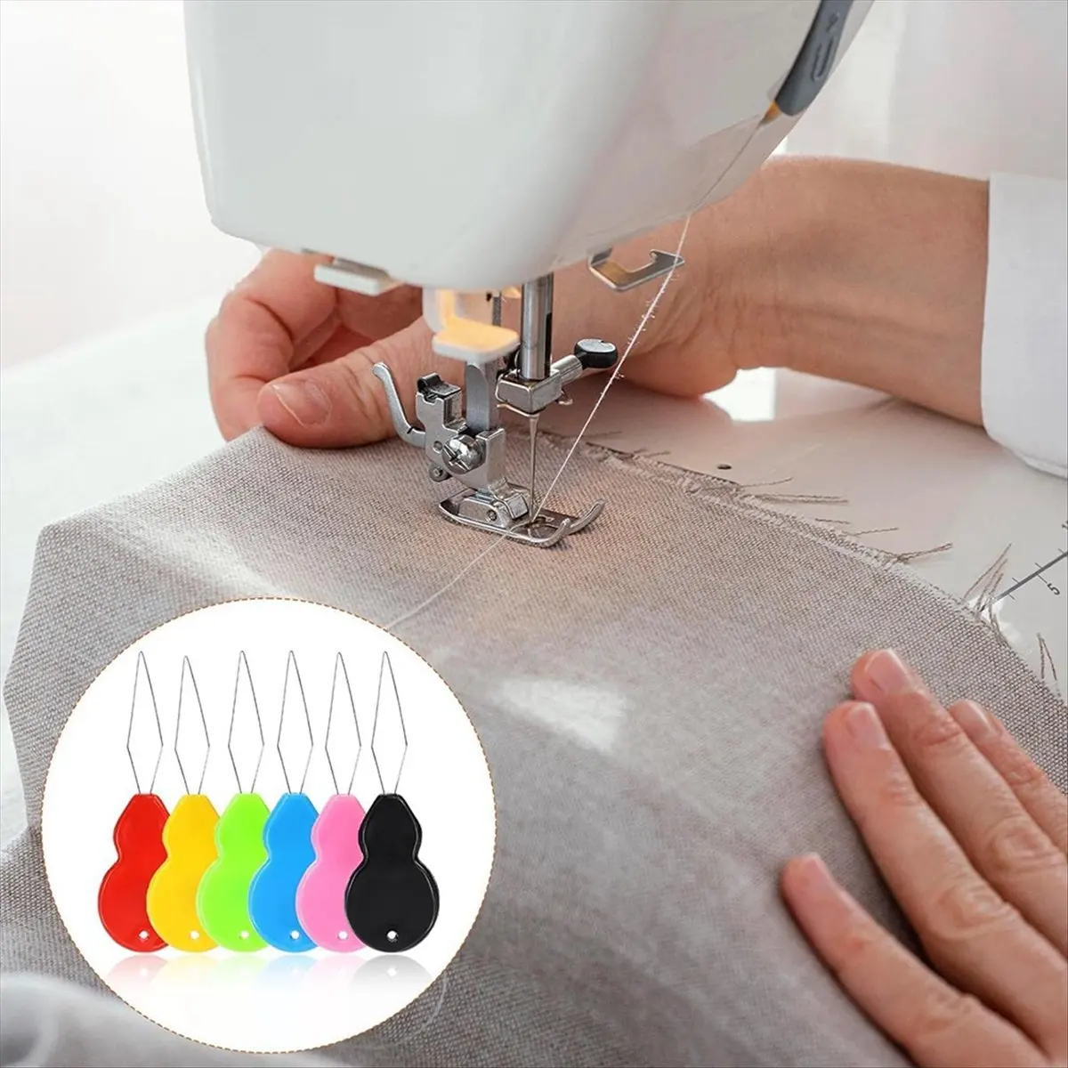 A56X Needle Threaders,Needle Threaders for Hand Sewing, Needle Threader for Sewing Crafting, Knitting Craft, Quilting(600Pcs)
