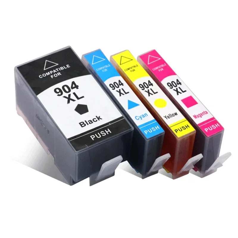 4 Pack For HP 904XL Compatible Ink Cartridge For HP 904XL hp904 hp908 for Officejet Pro 6960 6970 Impressora in South America