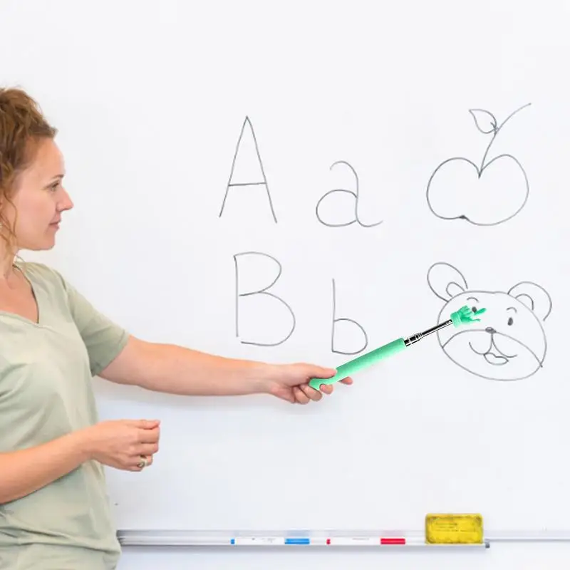 Telescopische Leraren Pointer Mini Hand Pointers Vinger Pointer Stok Klaslokaal Deelname Homeschool Levert Klaslokaal