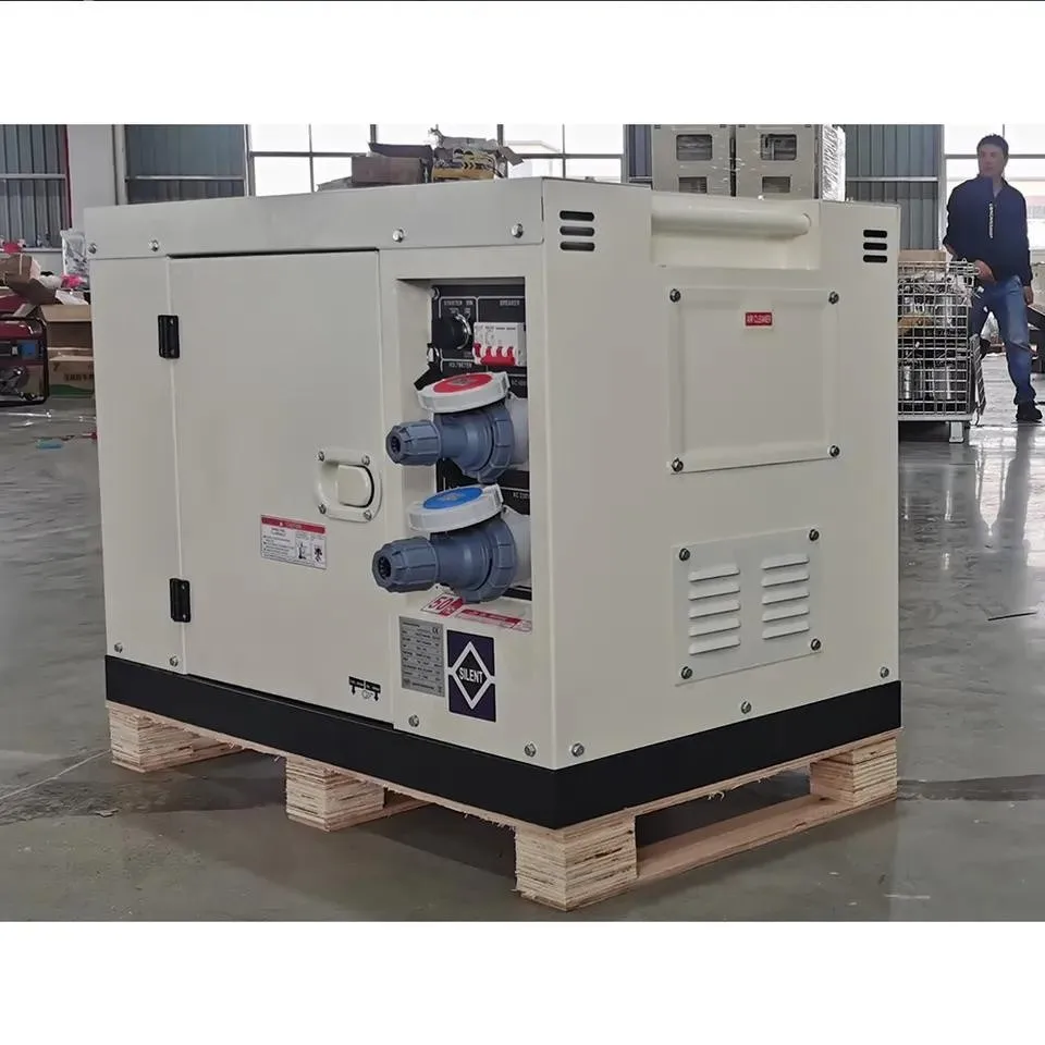 Soundproof 3 Phrase 7kw 8kw 9kw 10kw 11kw 12kw Electric Start Silent Generator