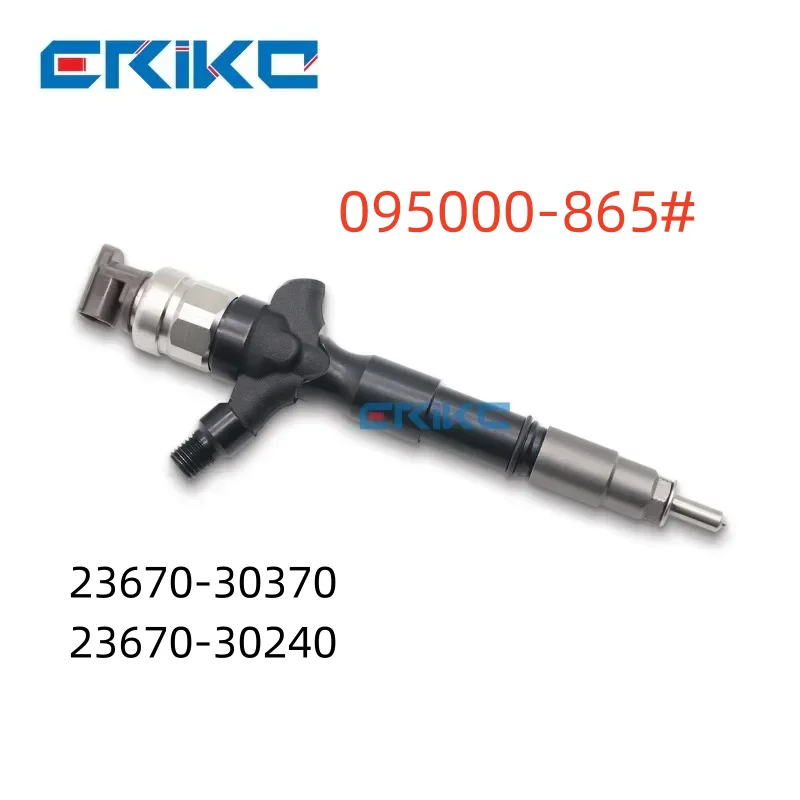 Fuel Injector 095000-8650 Common Rail Injection Nozzle 095000-8651 23670-30370 23670-30240 for Toyota Hiace 2KD-FTV 1KD-FTV