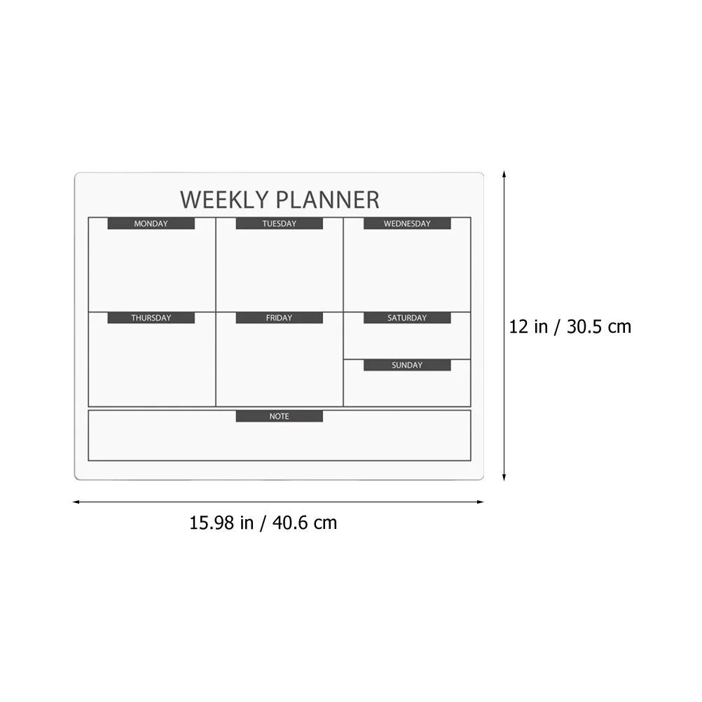 1 مجموعة المغناطيسي الثلاجة الجاف محو مجلس المطبخ التخطيط لوح كتابة رسالة تذكير المنظم لوازم المطبخ