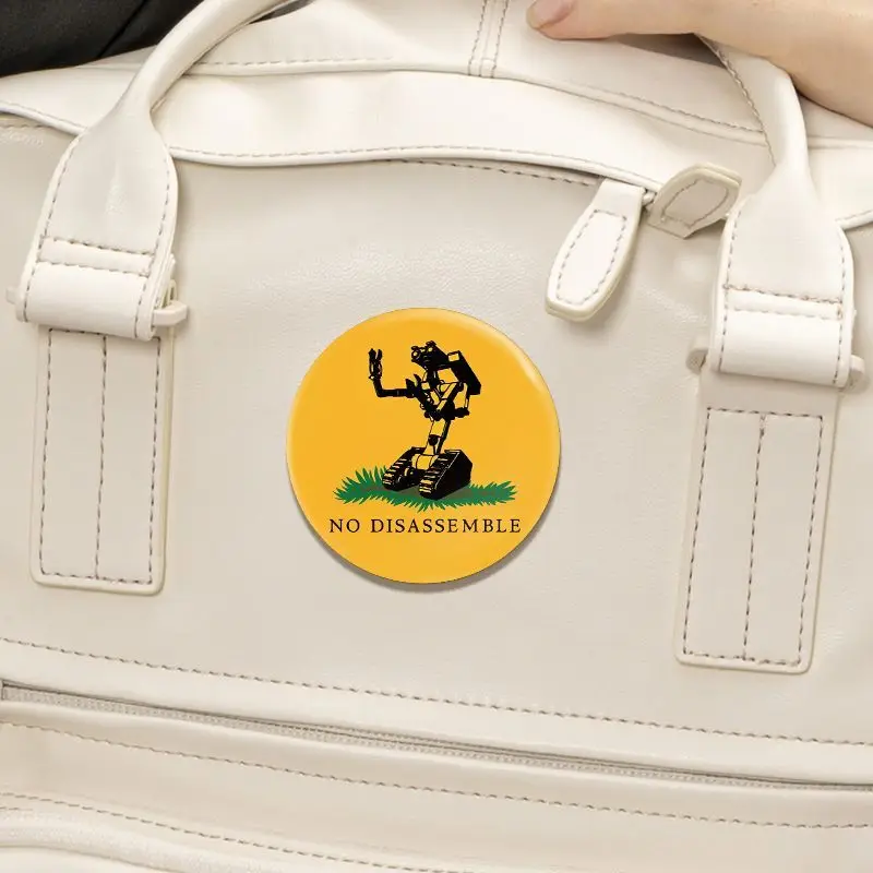 Anime Disney Robot Mobilisatie Perifere Broche Cartoon Wall-E Ronde Tin Metalen Badge Pin Kleding Rugzak Accessoires Geschenken