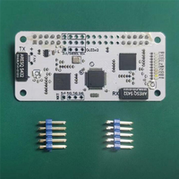Dependable-Duplex MMDVM Hotspot Board UHF VHF + OLED + Case Parts Support P25 DMR YSF For Raspberry Pi Zero W 0W 2W 3B 4B