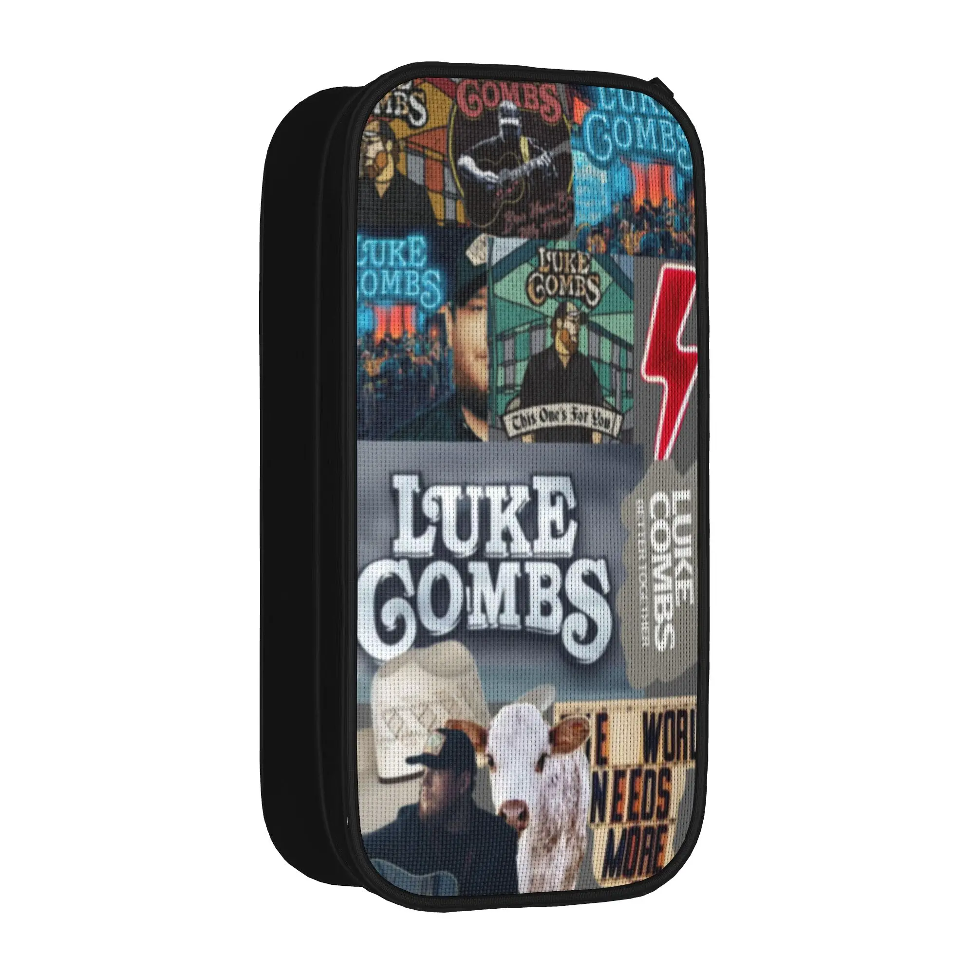 Lukes Combs tour 2026 Pencil Case Creative   Pen Box Bag Student Big Capacity School Supplies Gift Pencil Box