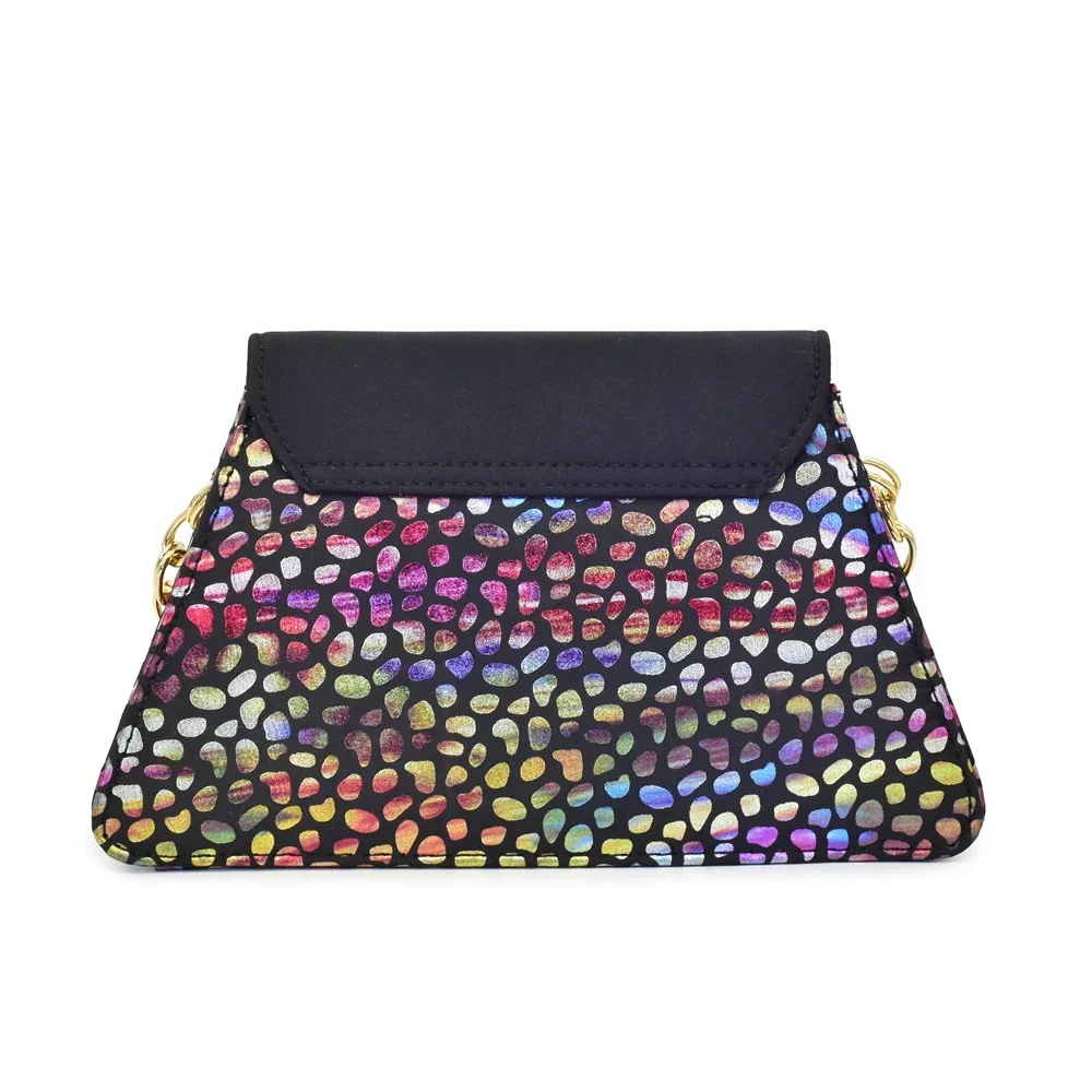 Latest Italian Wedding Matching Shoes and Bags Decorated with Rhinestone Luxury Wedding Woman Shoe Shoe and Matching Bag Set