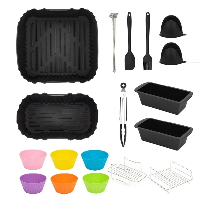 Grandillas hornear resistentes calor para accesorios aerodinterrates canasta doble