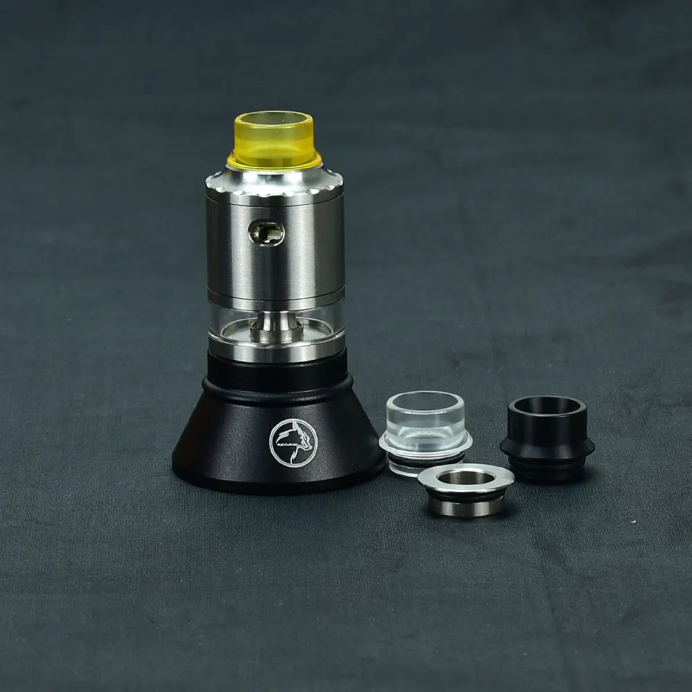 WOLFCOOLVAPE Vaporizer Hellfire Maverick RDTA 316SS 2ml 22mm RDTA Vape hellfire drip tip Hellfire MavT 22mm RDTA Tank atomizer tank