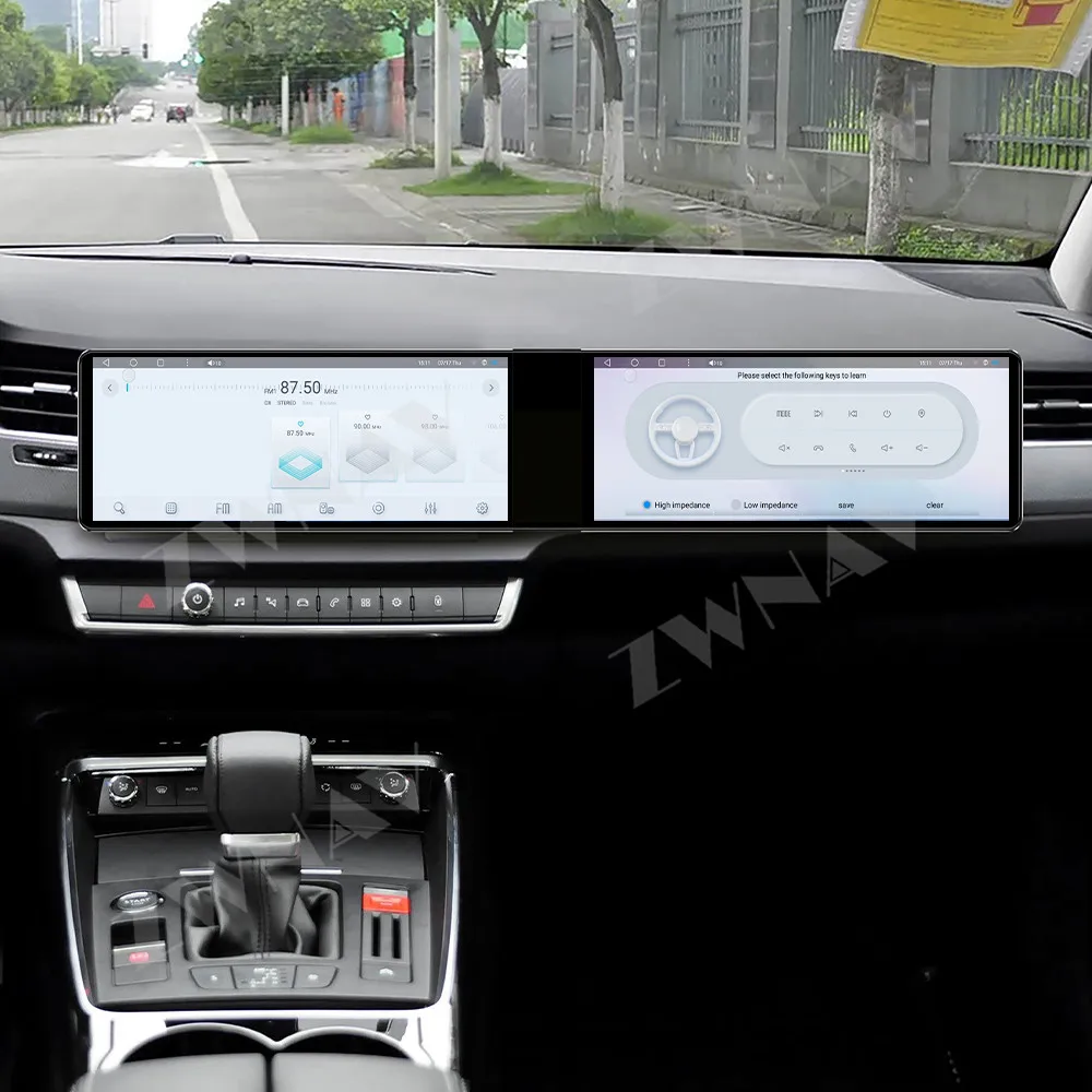 

For Citroen C5 2008-2018 Android 13 12.3" Hd Touch Dual-Screen Car Gps Multimedia Player Car Interior Accessories Gps Navi Radio
