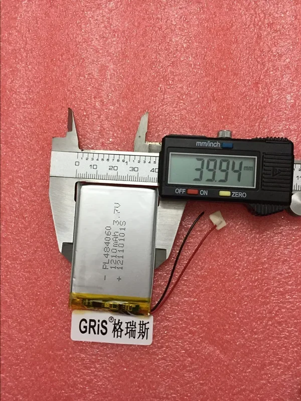 Nueva batería de polímero de litio de 3,7 V 484060 494261   Célula recargable de iones de litio de uso general de navegación GPS para juegos MP4 MP5 PSP