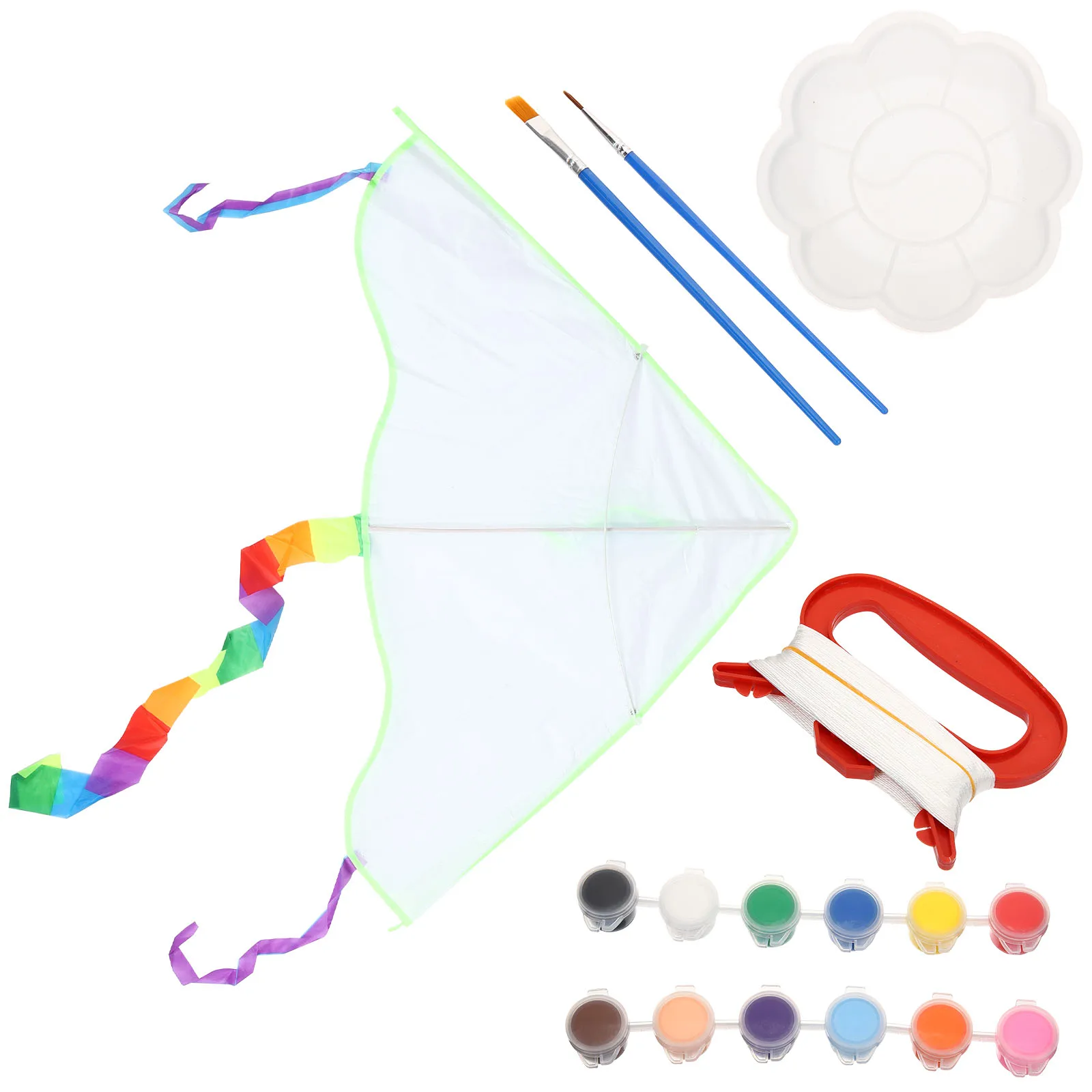 Outdoor Crafts for Kids DIY Kite Material Bag Toddler Toys Flying Kites Children