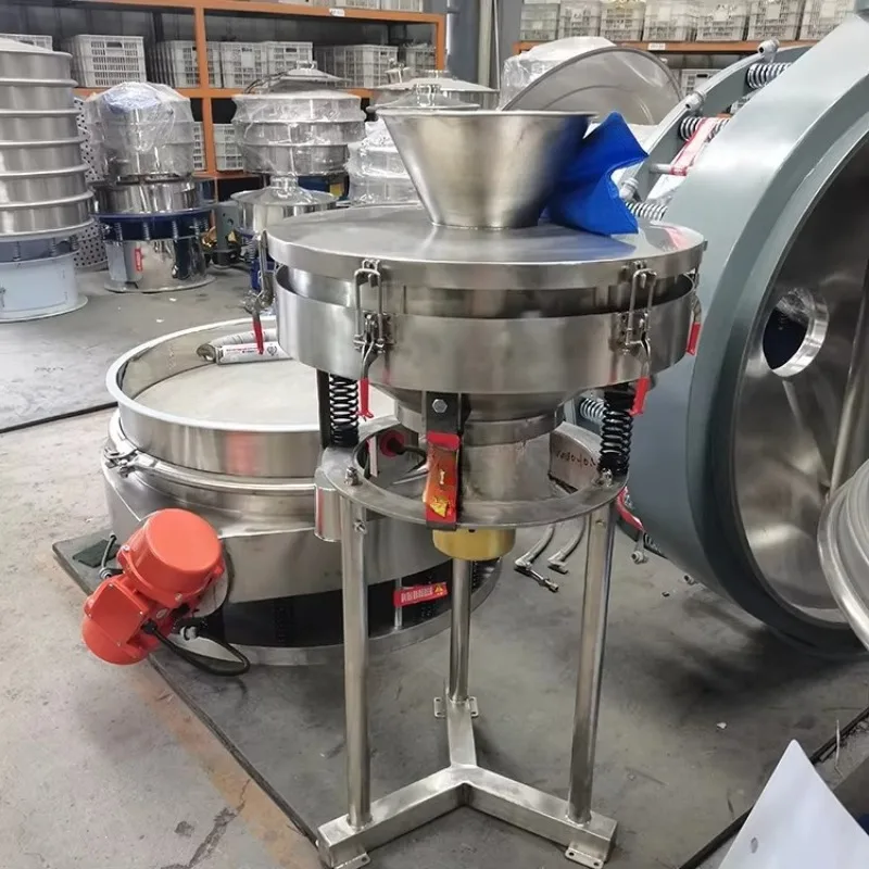 Hig h Frequ ency تهتز الشاشة Mealworms المغربل