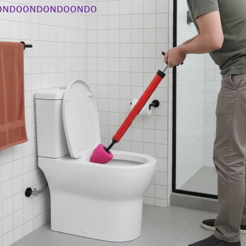 High Pressure Silicone Toilet Plunger Quick Unclog Tool for Home Bathroom Clogged Drain Pipe Repair