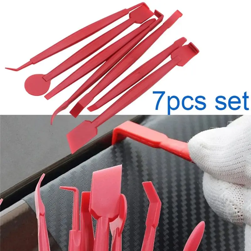 Durable-Car Wrap Tools Squeegee Set Scraper Kit For Window Tint Film Installation Vehicle Stickers Accessory