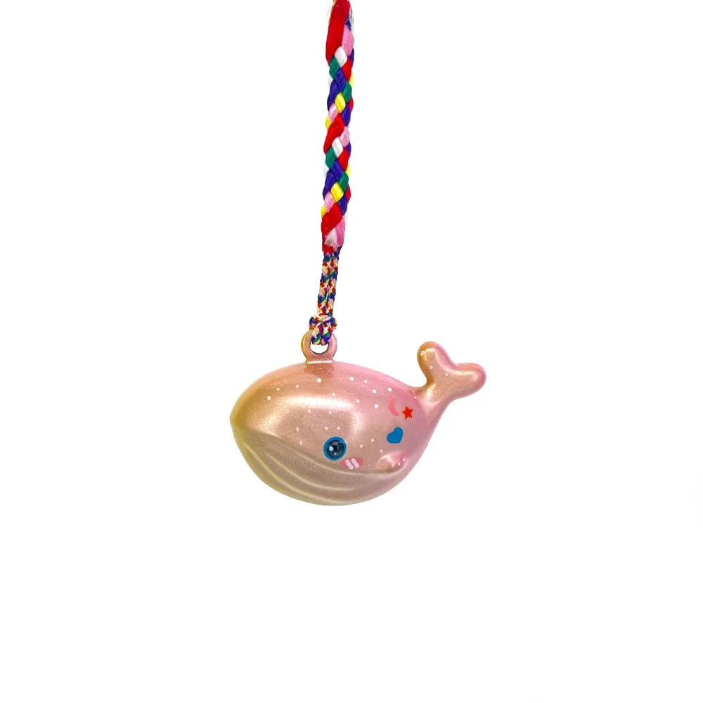 

Whale Theme Cute Design Whale Keychain Personalized Lovers Theme Whale Pendant Kawaii Style Brass Whale Keyring School Bag Decor