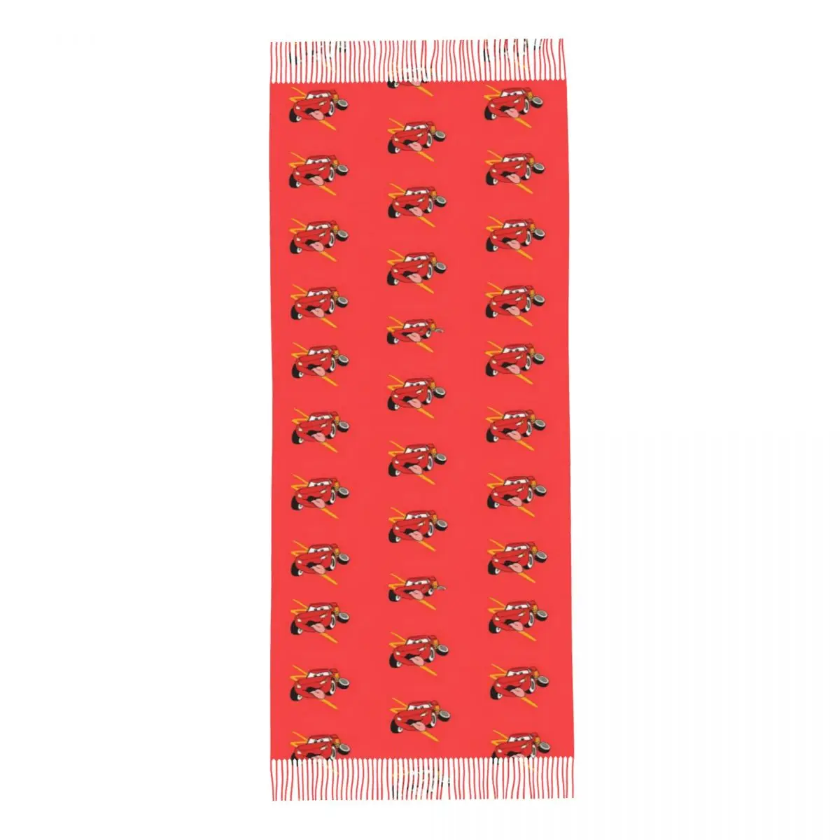 Lightning Mcqueen Sjaals Wraps Dames Winter Warm Grote Zachte Sjaal Halsdoek Sjaal Sjaals