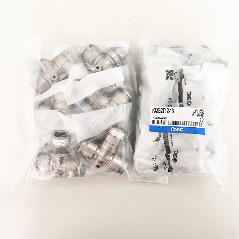 SMC Pneumatic Connectors  KQG2T12-16  4E2-9FF  High-Precision Power Industry Automation  Convenient And Fast