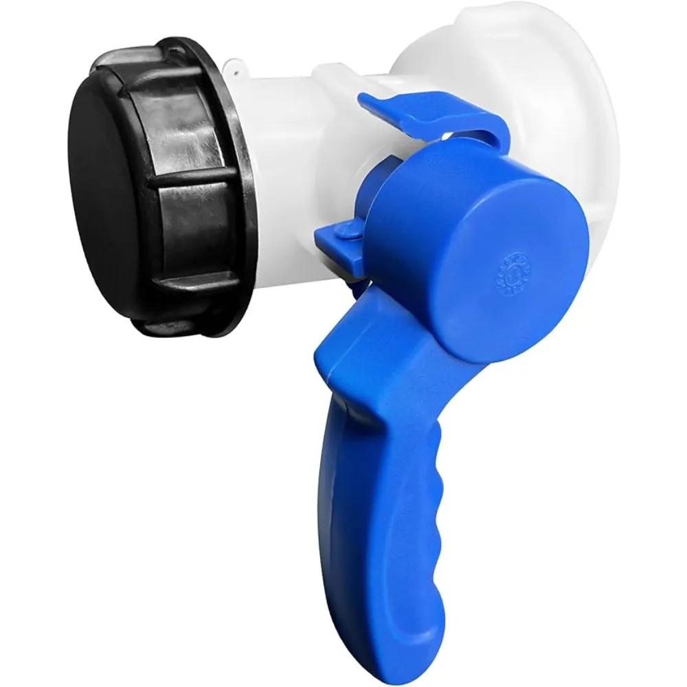 

IBC Tank Tap Pipe Connector 1000L Container DN40/DN50 75mm Liters 62mm To Male Export Butterfly Valve Switch Garden Home Tool