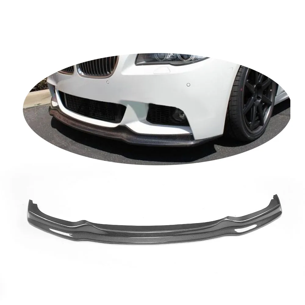 

Suitable for Carbon fiber lip spoiler Suitable for the front bumper of the BMW F10 MTECH