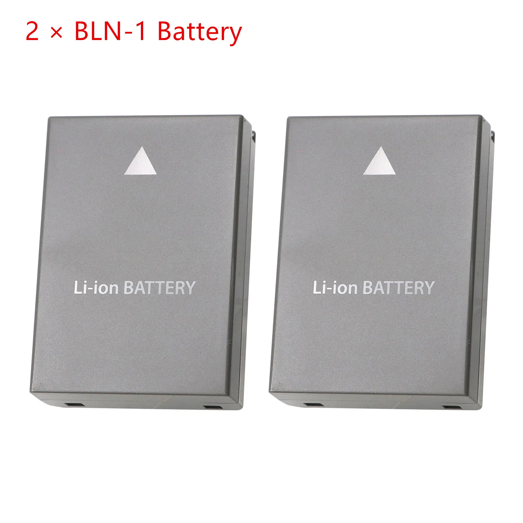 2PCS Original BLN-1 BLN1 7.6V 1220mAh Camera Battery for For Olympus OM-D E-M5 E-M1 Pen F OM-D E-M5 PEN E-P5 HLD-6 BCN-1 Charger