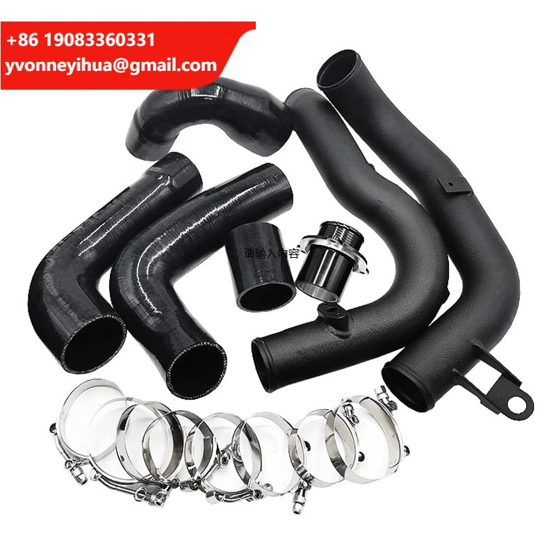 

High Flow Intercooler Turbo Charge Pipe Kit With Muffler Delete For VW Golf MK7 GTI MQB EA888 Gen3 Audi S3 A3 8V Cupra 1.8T 2.0T
