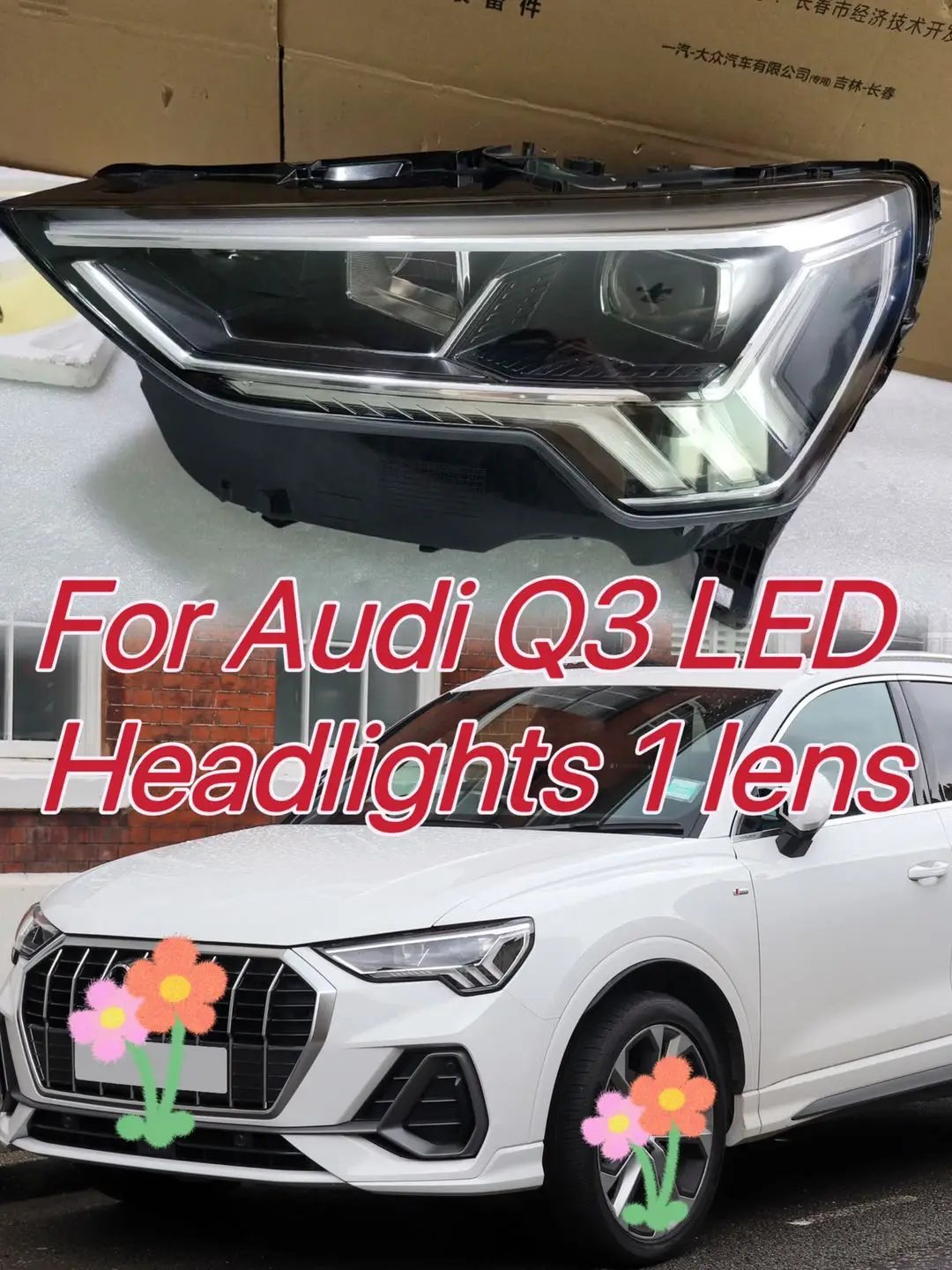 

Suitable For AUDI Q3 OEM Headlight Assembly 2021 Year Headlamp