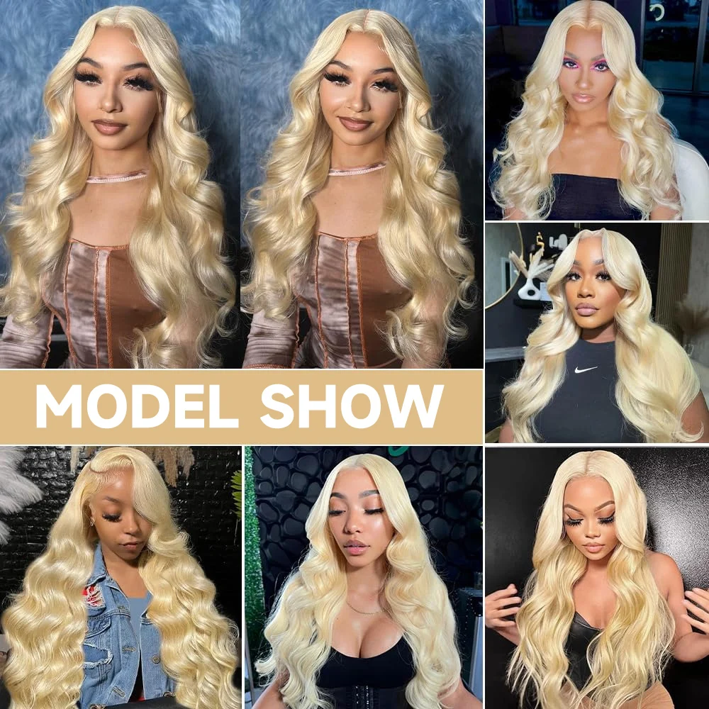 30 40 Inch 613 Honey Blonde Wig Human Hair Original Brazilian 13x6 Hd Lace Frontal Wig Body Wave Human Hair Wigs Pre Plucked With Baby Hair 13x4 Lace Front Wig Human Hair Colored Wig 180% 200% 220% Density 360 HD Lace Front H