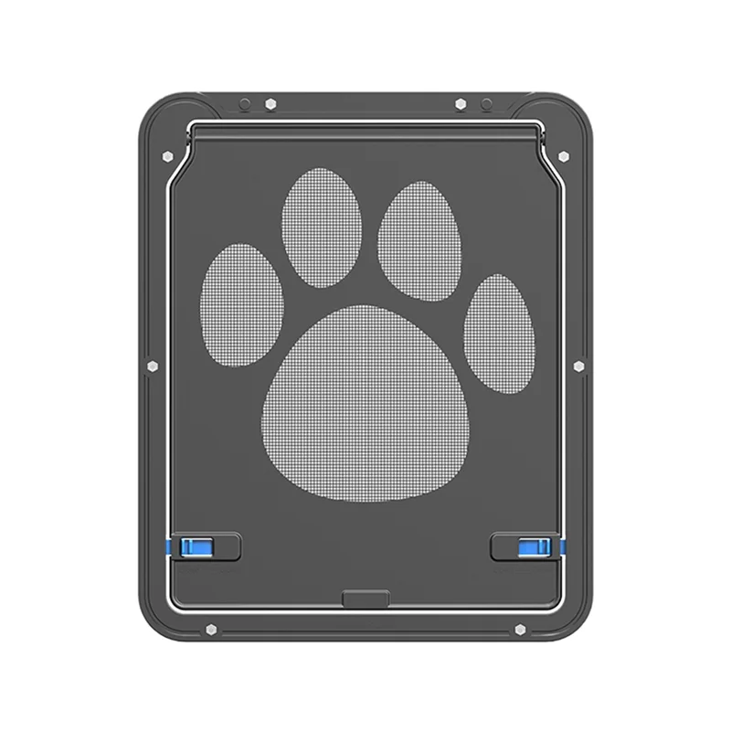 Акция! 2X Pet Kitty Dog дверной клапан открывалка для ворот управляемый вход электронный экран защита для окна настенная москитная сетка (маленькая)