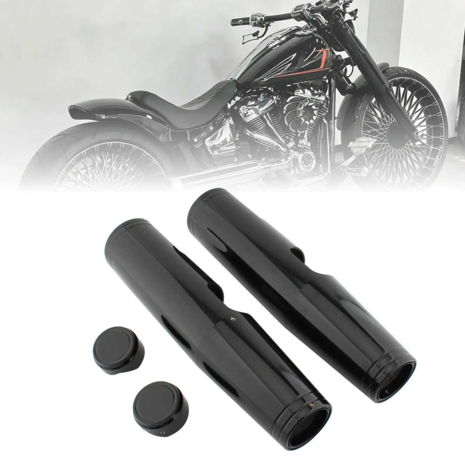 

Front Fork Guard Shock Absorber Protector Sleeve Spare Parts for Motorcycles for Harley Street Breakout 2018 to 2026