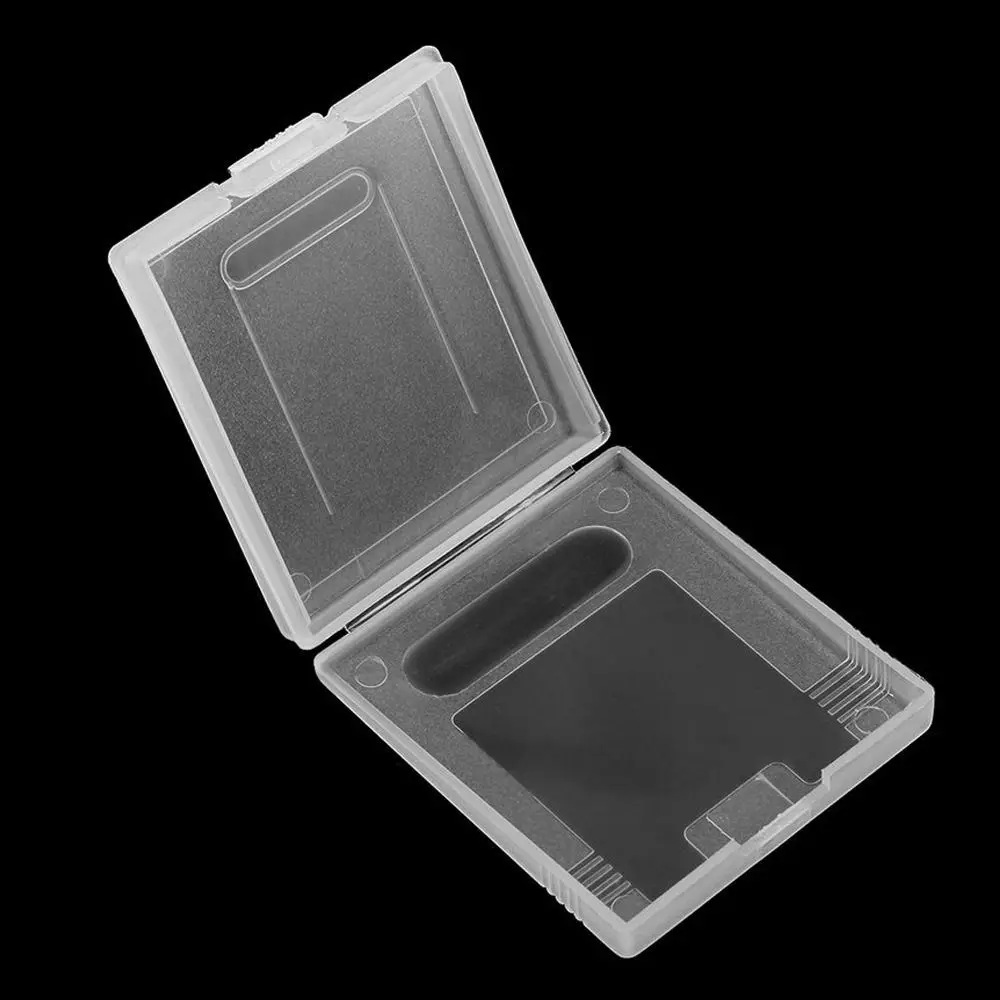 2PCS Plastic Game Cartridge Case Anti-Dust Clear Gaming Card Box Scratch-Resistant Hard Shell for GameBoy Color GB GBC GBP
