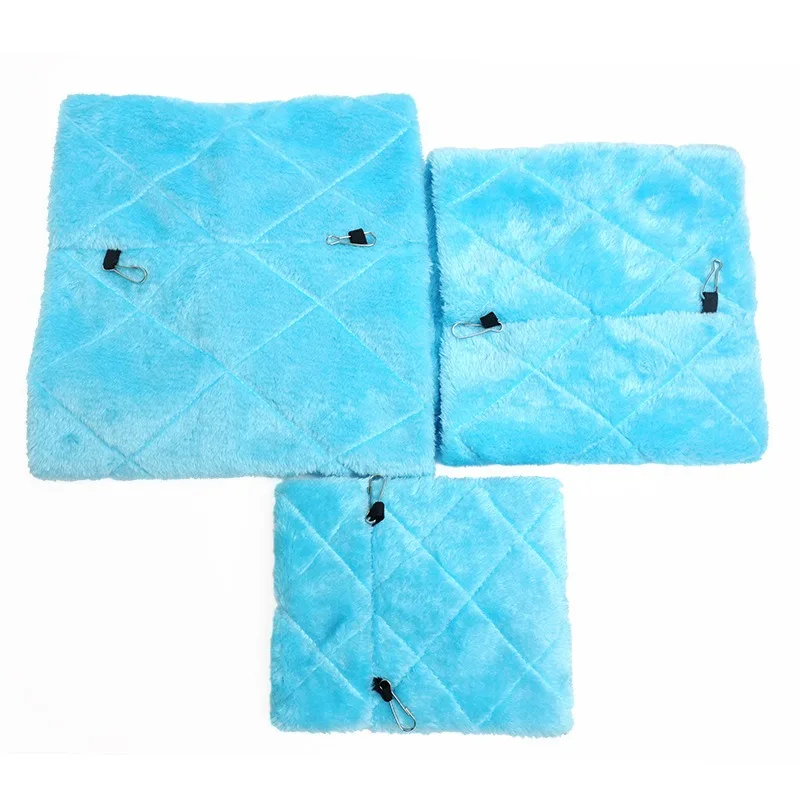 سرير الطيور الشتاء الحيوانات الأليفة الطيور الببغاء أقفاص الدافئة أفخم أرجوحة كوخ خيمة السرير معلقة كهف للنوم والتفريخ الطيور الملحقات