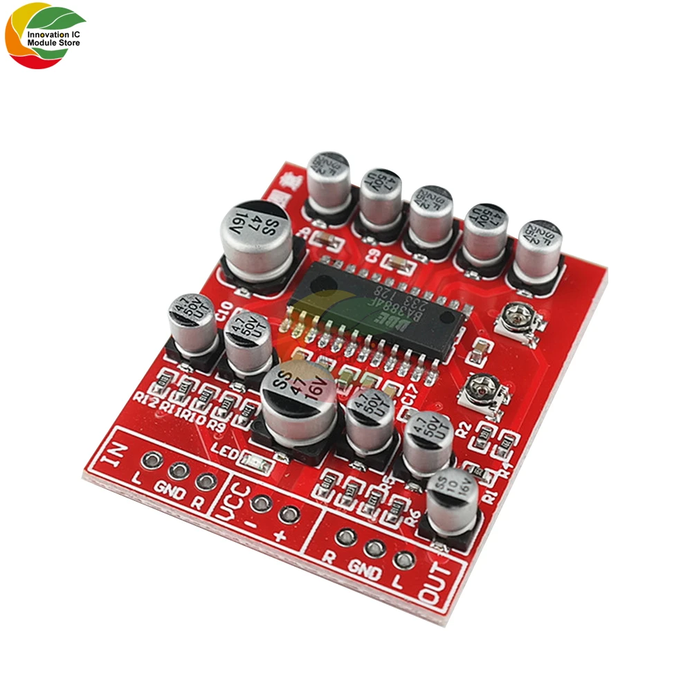 BA3884F soundboard front signal BBE sound effect exciter DIY module improves high and low bass clarity