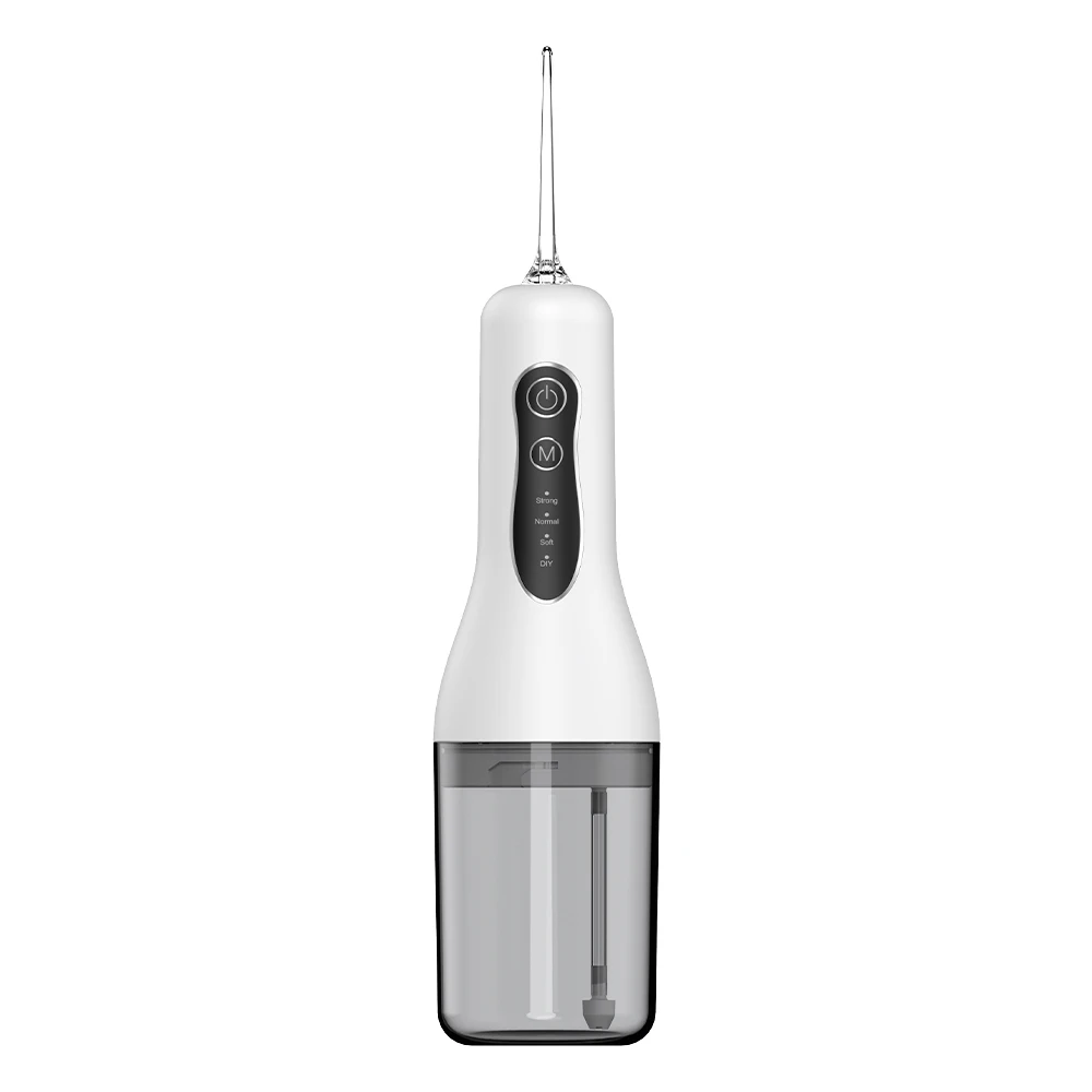 

Oral irrigator USB rechargeable dental floss portable dental sprayer 260ML water tank waterproof oral care cleaning