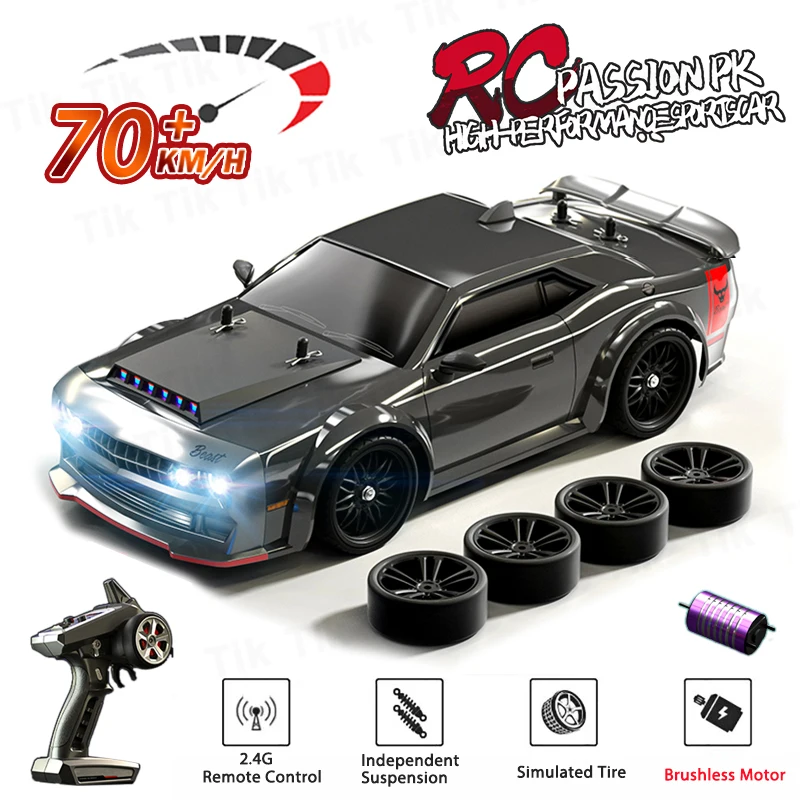 

70KM/H or 40KM/H RC Drift Car High Speed Vehicle Toys for Adults and Kids 2.4G Remote Control Car RC 4x4 Off Road Brushless Toys