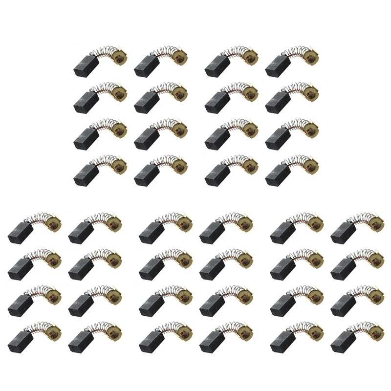 ABNG 40 Stück Elektrohobel-Kohlebürsten-Ersatz für 12 x 8 x 5 mm CB51