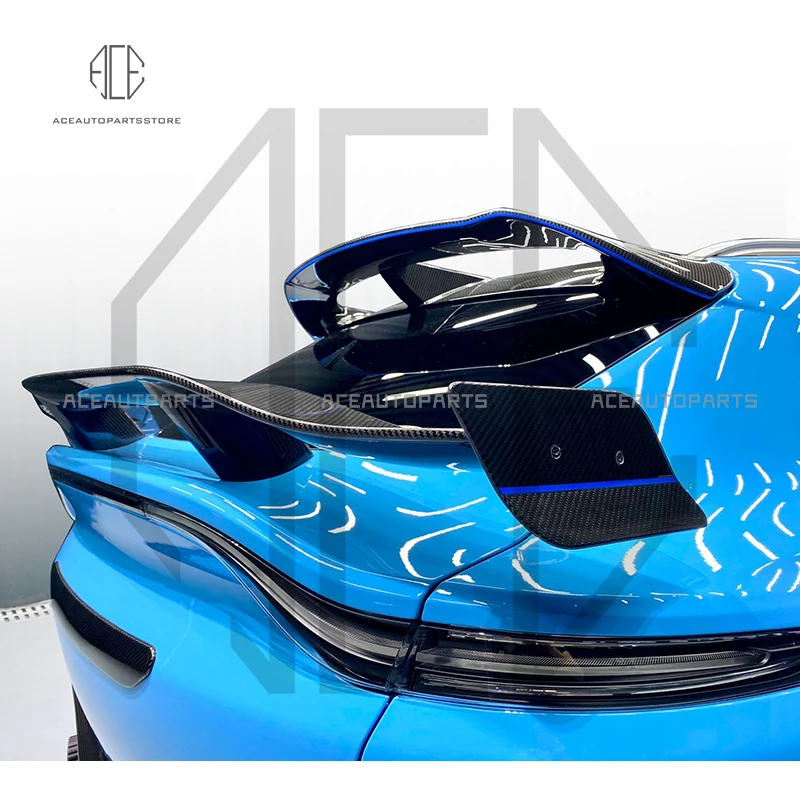 

Rear Spoiler For Aston Martin DBX Real Carbon Fiber Trunk Wing Car Modification M style Ducktail Rear Trunk Exterior Parts