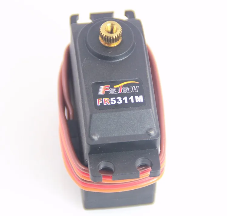 Feetech Servo 13 кг 15 кг RC Модель с металлической шестерней Цифровой стандартный сервопривод для DIY 1/8 1/10 1/12 RC Автомобиль Вертолет Самолет Робот FR5311M