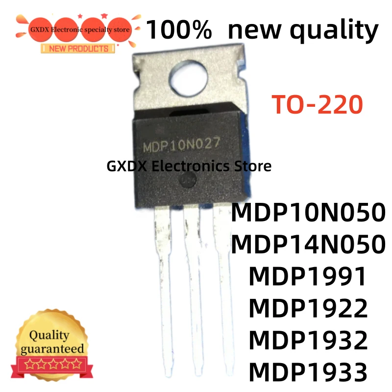 10-20-30pcs 100% new MDP1991 MDP1922 MDP1932 TO220 MDP1933 MDP10N027 MDP14N050 TO-220 MOS Field Effect Transistor
