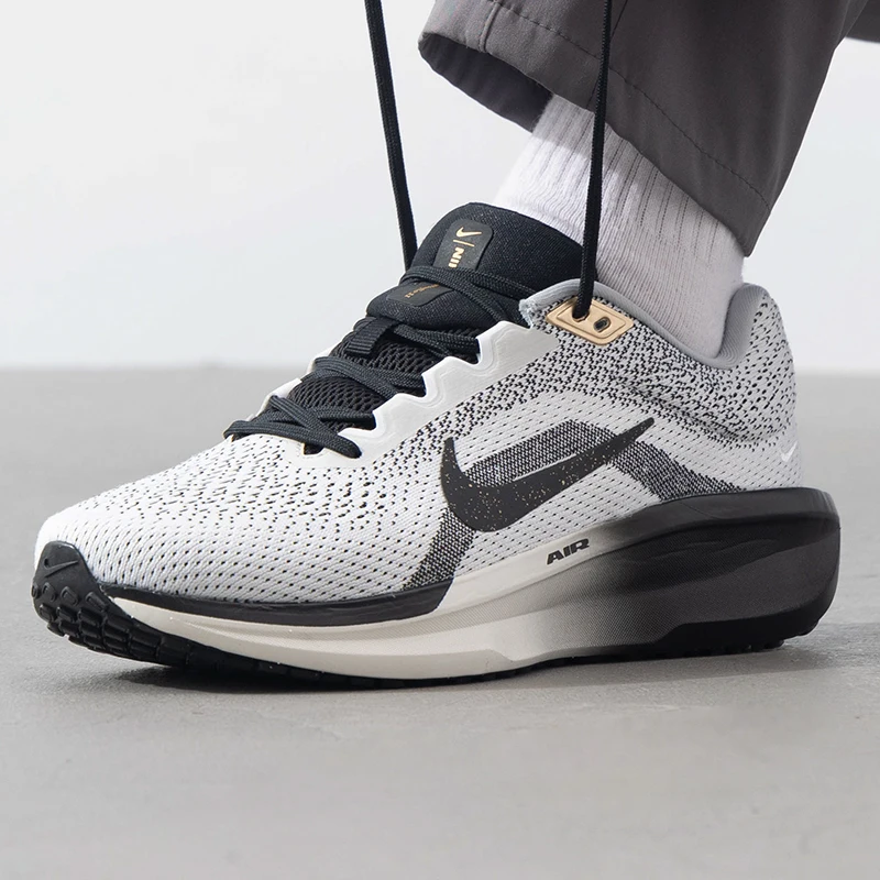 Nike (Nike) Air Win Flo 11 أحذية الجري للرجال خفيفة الوزن قابلة للتنفس أحذية تدريب مبطنة أحذية رياضية Hq7975-100