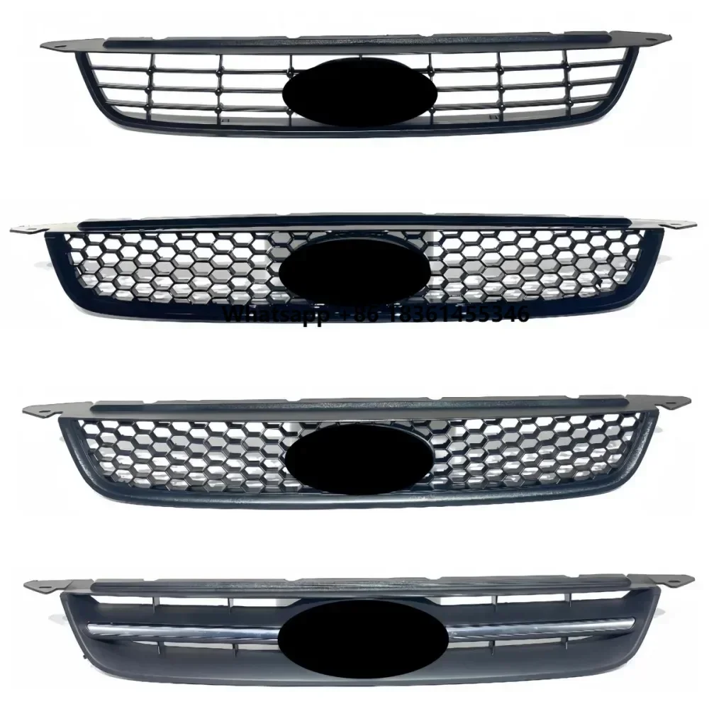 

For Focus Hatchback Auto Accessories Grill Mask Grid Radiator Grille Front Bumper Net Assembly