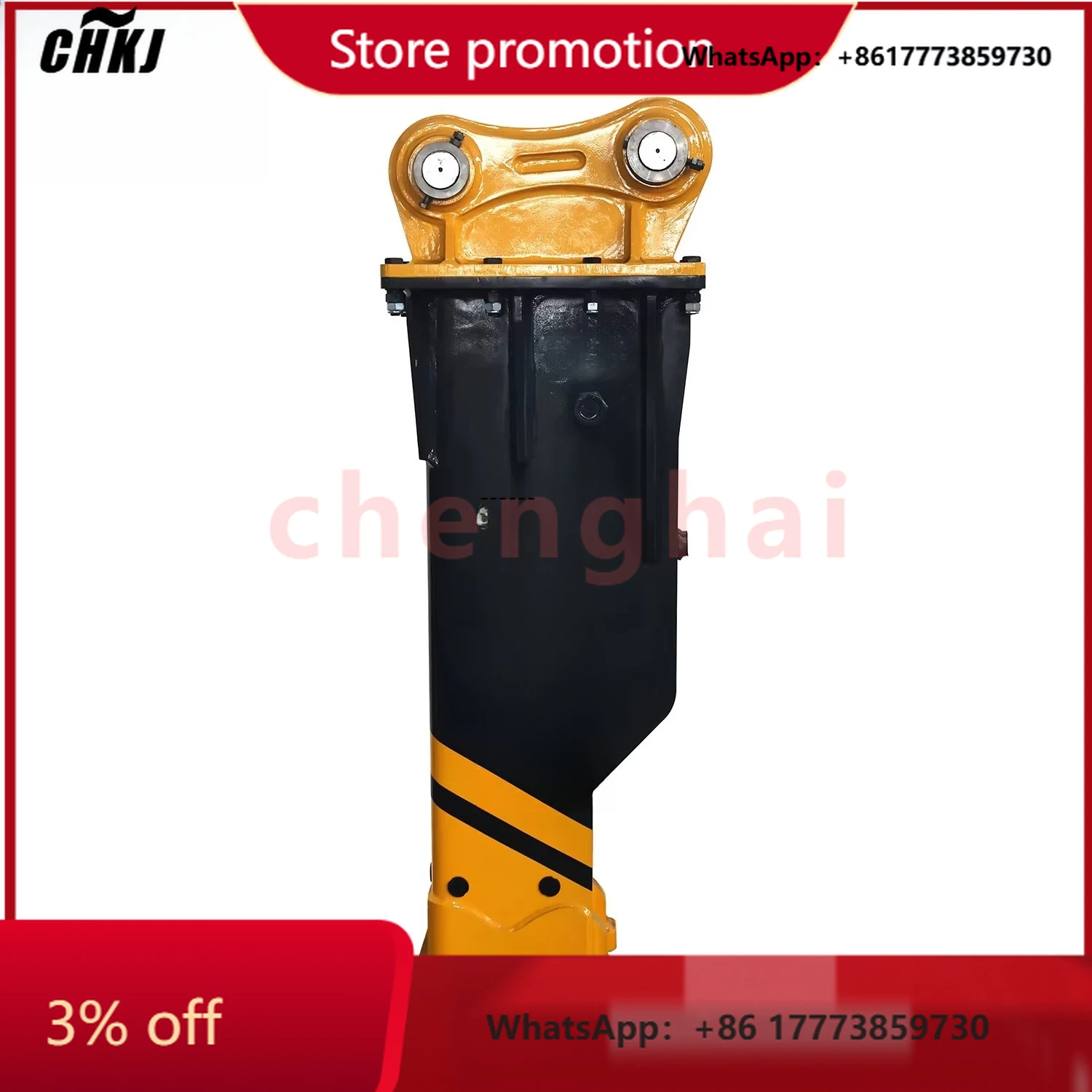 

CHKJ-2025NEWHOPE New Arrival SB20 Hydraulic Hammer for Excavators 1.2-3 Tons CE ISO Certified Used Road Maintenance Quarry Minin