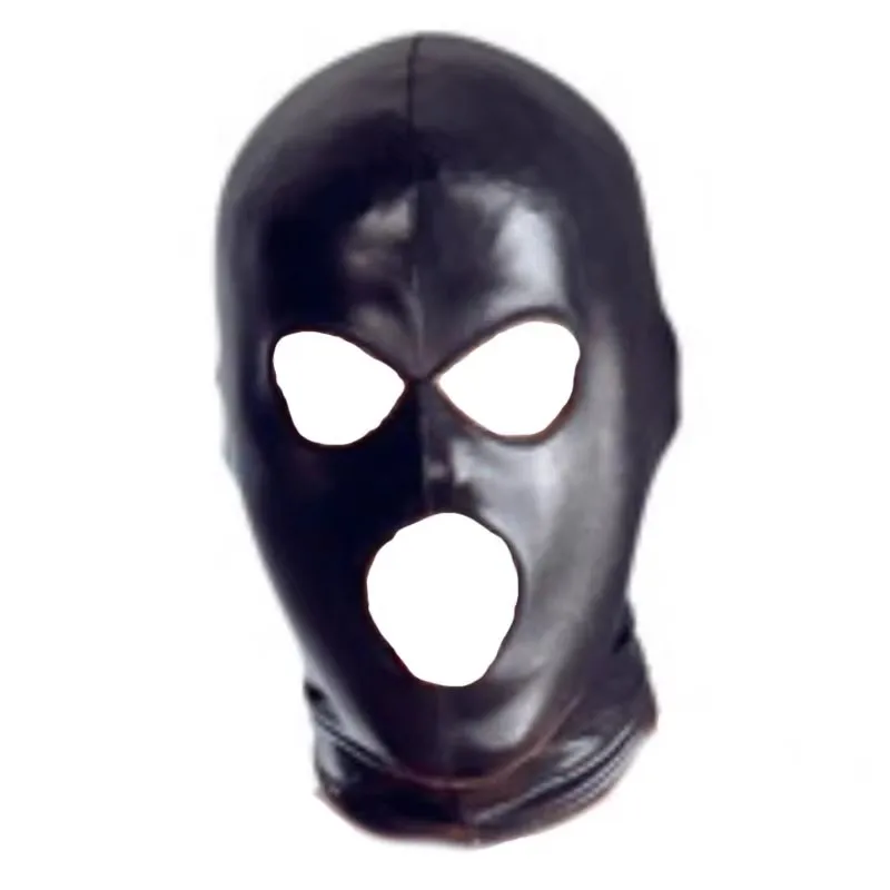Lacquer Leather Headwear, Stage Performance Headwear, Game Mask, Fun Role-Playing