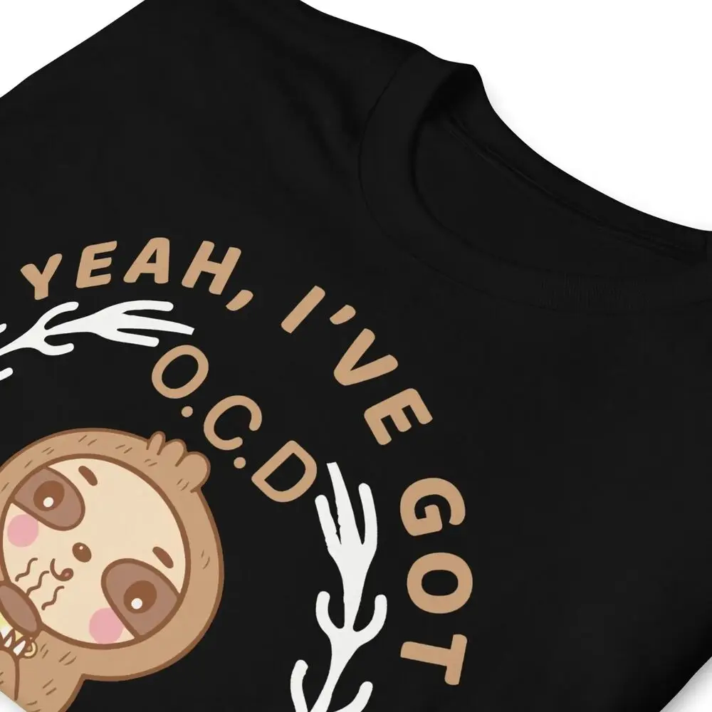 T-shirt Sloth Coffee, Yeah, I've Got Old Cranky, Eerous recruté