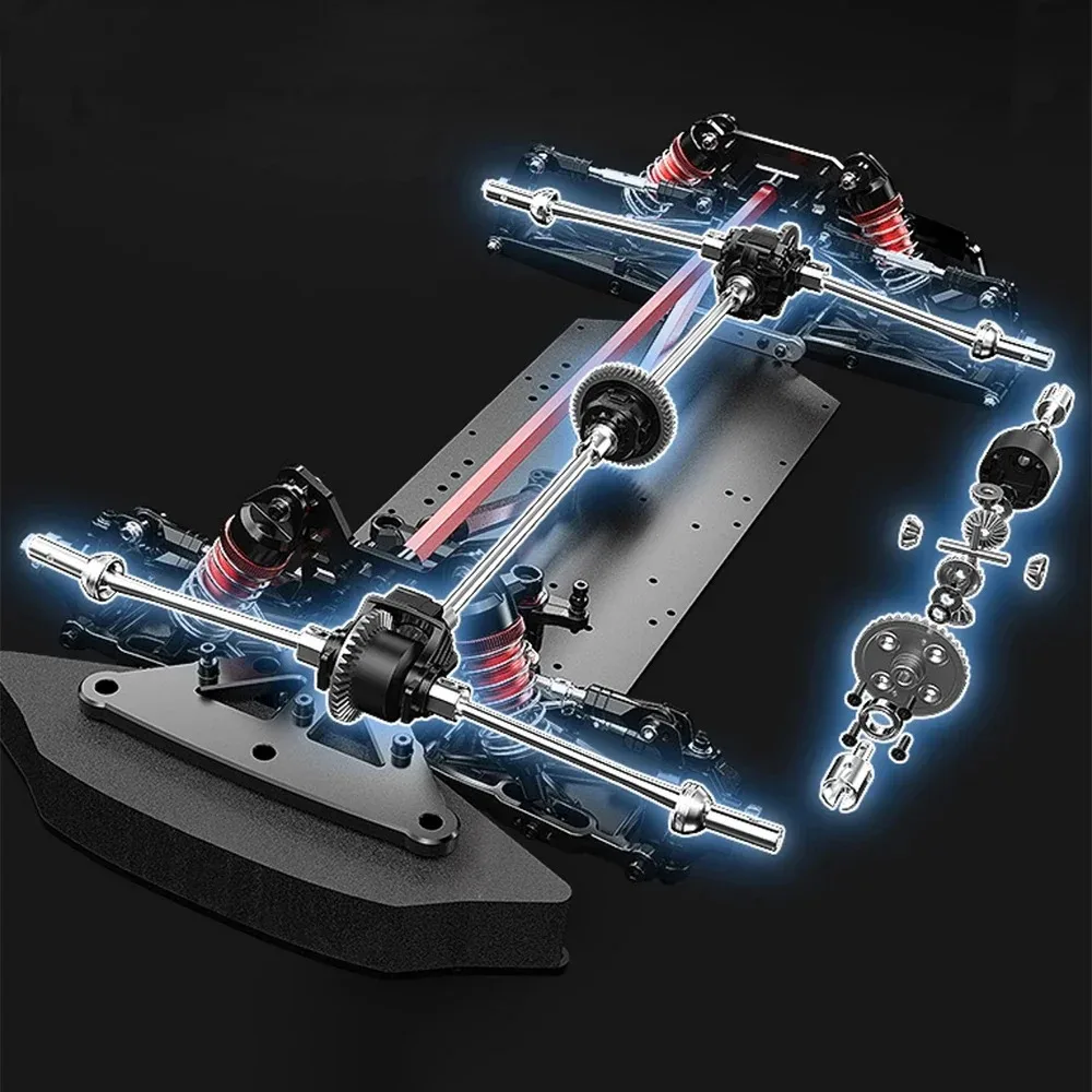 Nieuwe MJX 7304 1/7 RC Auto Hoge Snelheid Terreinwagen 2.4G Borstelloze Afstandsbediening Drift Auto concurrentie Racing Cars