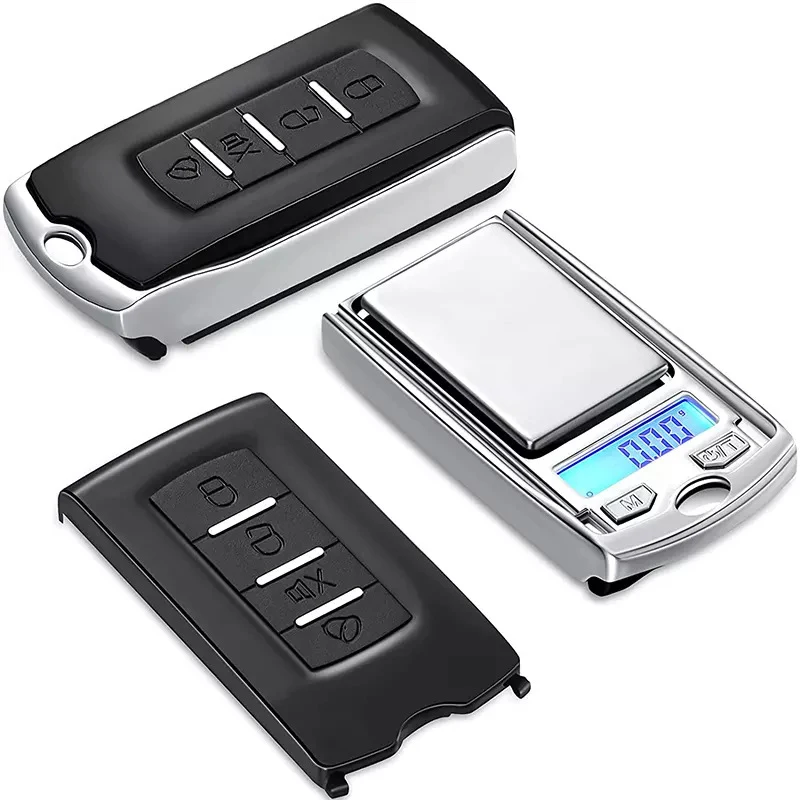 Mini Electronic Digital Pocket Scale 200g/0.01g Key Style Portable Precision Weighing LCD Display Gold For Jewelry Weighing