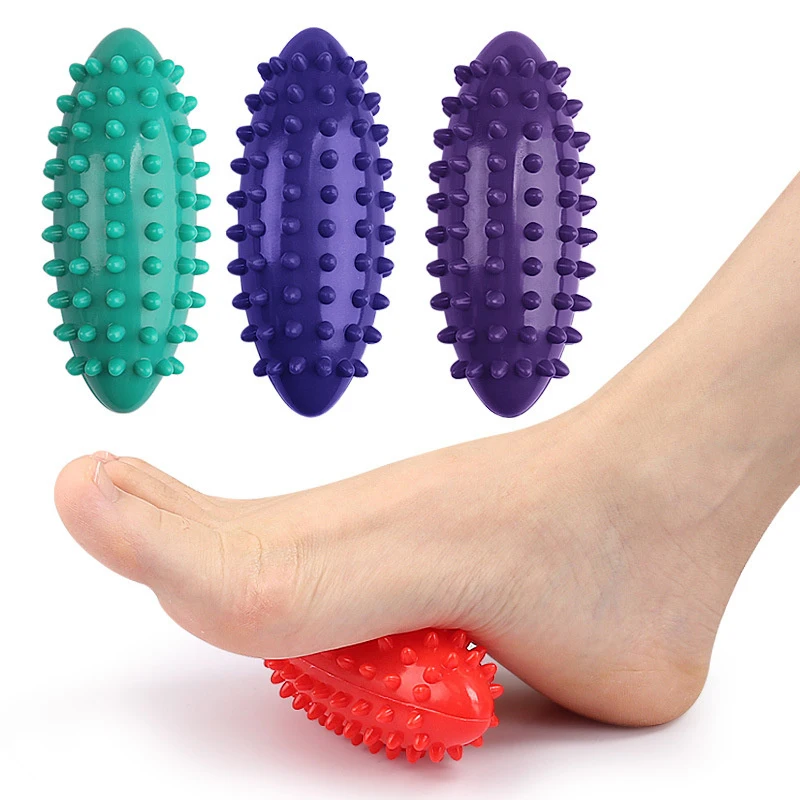 Durable PVC Spiky Massage Ball Trigger Point Sport Fitness Hand Foot Relax Pain Relief Plantar Fasciitis Reliever Hedgehog Balls