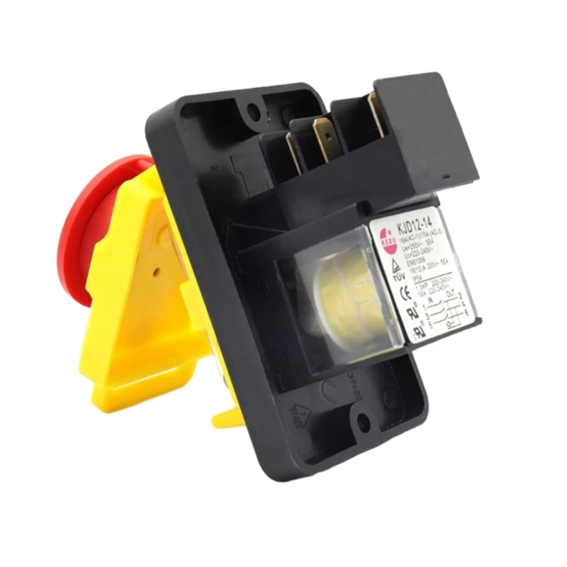Circuito impermeabile KJD12-14 Interruttori interruzione alimentazione elettromagnetica a 6 pin Interruttori arresto