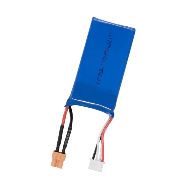 11.1V 1300mAh Lipo Battery With Charger Sets For  x450 RC Airplanes Spare Parts 603462 11.1v Rechargeable Batteries